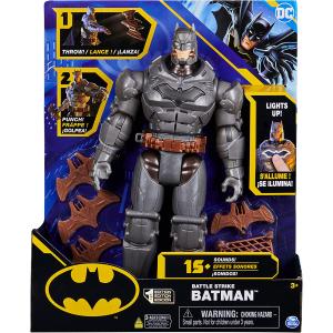 BATMAN PERSONAGGIO BATMAN DELUXE BATTLE STRIKE CON SUONI IN SCALA 30 CM