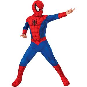 COSTUME SPIDERMAN CLASSICO BAMBINO MISURA 7-8 ANNI