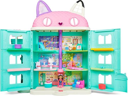 Prodotto: SPI-6060414 - GABBY DOLLHOUSE NETFLIX PLAYSET LA CASA DELLE  BAMBOLE DI GABBY CON LUCI E SUONI 60 CM - SPIN MASTER