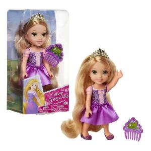 DISNEY PRINCESS BAMBOLA 15 CM RAPUNZEL RAPERONZOLO