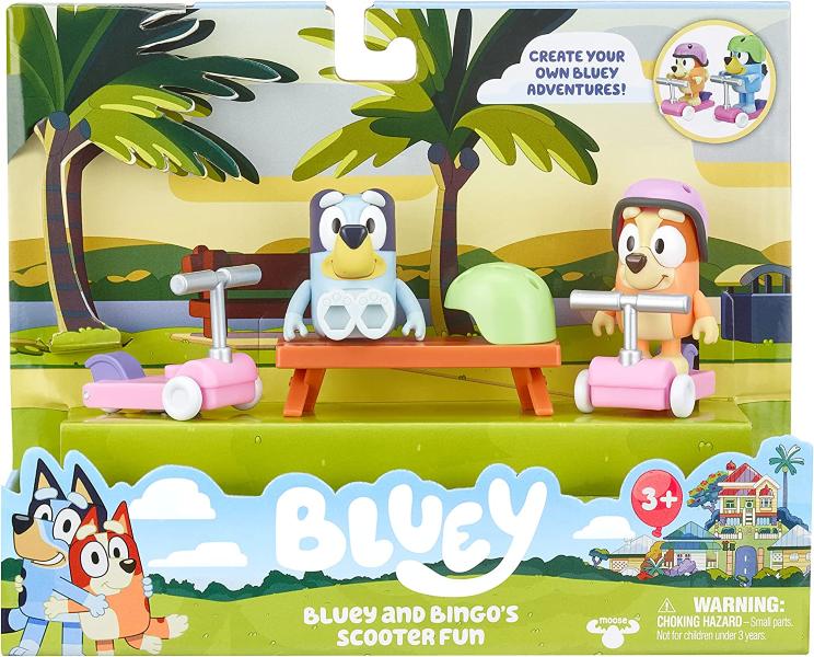 Bluey Nuovi Veicoli Con Personaggio Assortito BLY12000 di Giochi