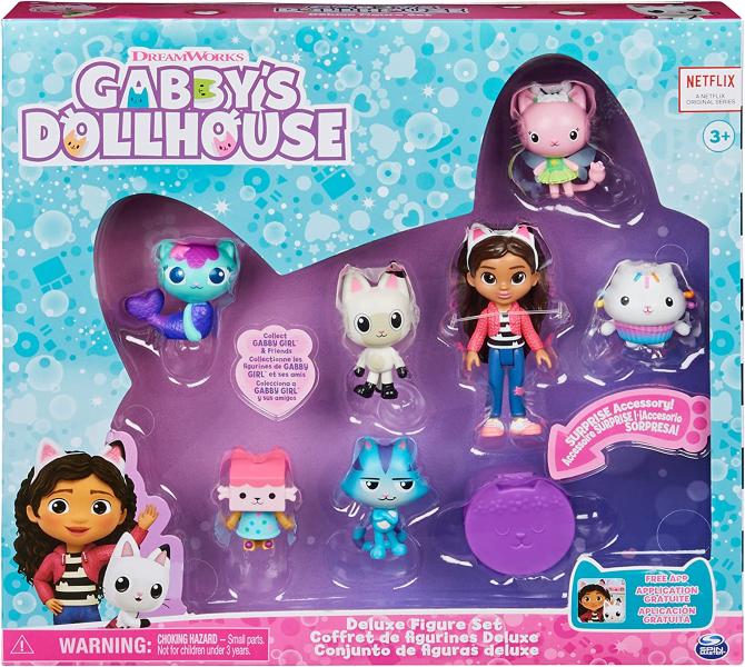 Prodotto: SPI-6060440 - GABBY'S DOLLHOUSE SET PERSONAGGI DELUXE - SPIN  MASTER