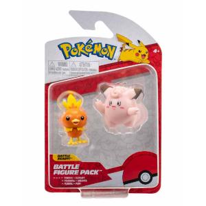 POKEMON PERSONAGGIO BATTLE FIGURE PACK - TORCHIC & CLEFAIRY