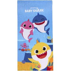 TELO MARE POLIESTERE BABY SHARK 70X140 CM