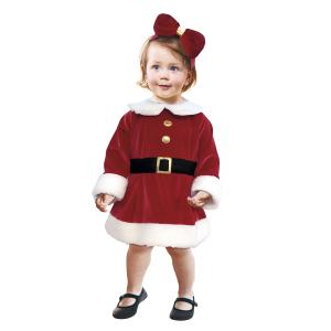 COSTUME BABY MAMMA NATALE TAGLIA 1-2 ANNI