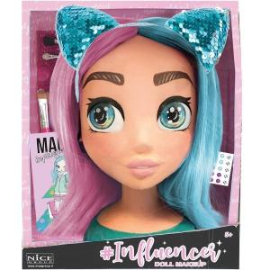 INFLUENCER MAKE UP DOLL TESTA DA TRUCCARE 