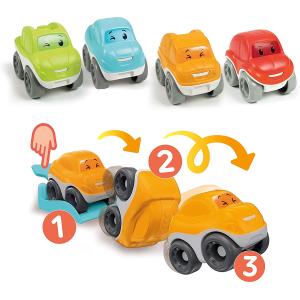 TUMBLING CARS ECOLOGICO MACCHININE MORBIDE COLORATE ASSORTITE