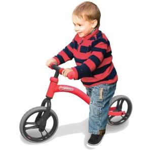 YVELO AIR BICICLETTA PEDAGOGICA SENZA PEDALI ROSSO BALANCE BIKE