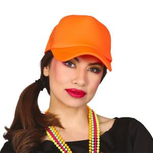 CAPPELLO BERRETTO NEON ARANCIONE FLUO