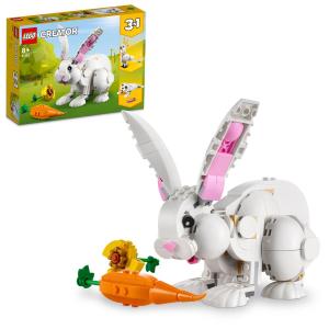 LEGO CREATOR - 3 IN 1 CONIGLIO BIANCO PAPPAGALLO FOCA