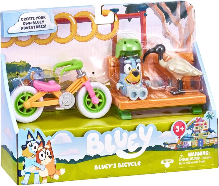 Prodotto: GPZ-BLY19000.BLUEY - BLUEY NUOVI VEICOLI CON PERSONAGGIO BLUEY CON  MOTOCICLETTA - GIOCHI PREZIOSI