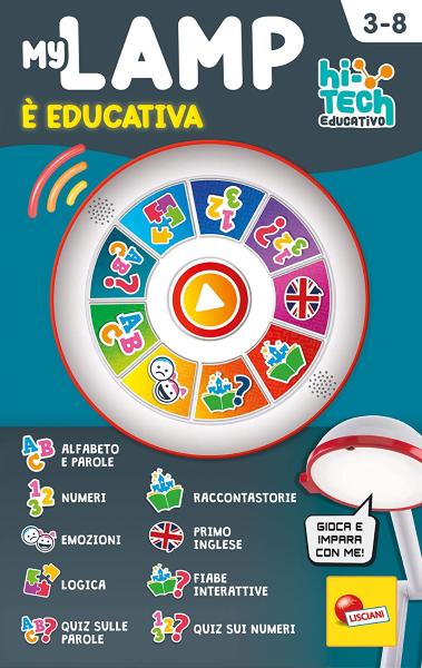 Lisciani Giochi- Step Lampada Magica Educativa per Bambini 3-6 Anni – The  Toys Store