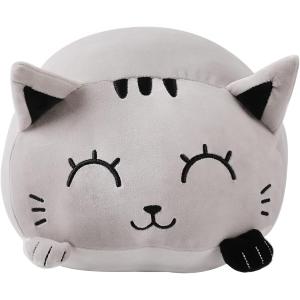 CUSCINO DECORATIVO GREY CAT GATTO GRIGIO