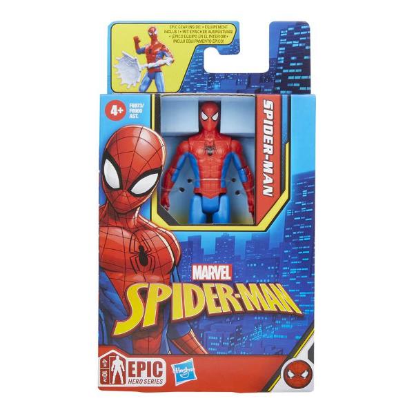 Spiderman moto con personaggio 10 cm