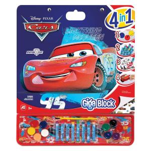 GIGA BLOCK ALBUM DA COLORARE GIGANTE CARS 4 IN 1