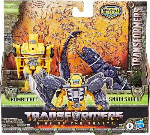 Prodotto: HAS-F3898.F4617 - TRANSFORMERS MOVIE 7 BEAST COMBINER BUMBLEBEE E  SNARLSABER - HASBRO