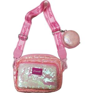 GIRABRILLA PUFFER BORSA POCHETTE ROSA