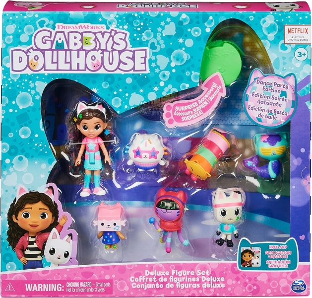 Prodotto: SPI-6064152 - GABBY'S DOLLHOUSE SET PERSONAGGI DELUXE - SPIN  MASTER