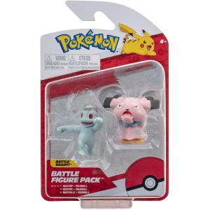 POKEMON BATTLE FIGURE PACK ASS.3 - MACHOP E SNUBBULL