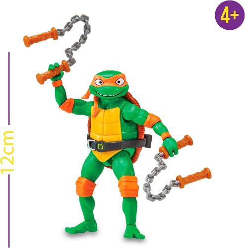 Prodotto: GPZ-TU805000.MICHELANGELO - TURTLES MOVIE 23 - TARTARUGHE NINJA  PERSONAGGI BASE 12 CM ASS. A MICHELANGELO - GIOCHI PREZIOSI