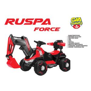 RUSPA ELETTRICA FORCE ROSSA  6V