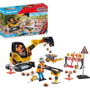 PLAYMOBIL CITY ACTION CANTIERE STRADALE PROMO PACK