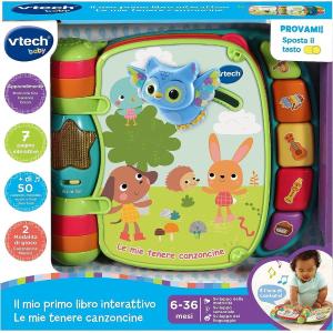 VTECH BABY IL MIO PRIMO LIBRO INTERATTIVO LE MIE TENERE CANZONCINE