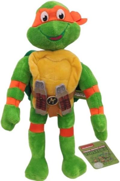 PELUCHE TARTARUGHE NINJA MOVIE 2023 30 CM MICHELANGELO