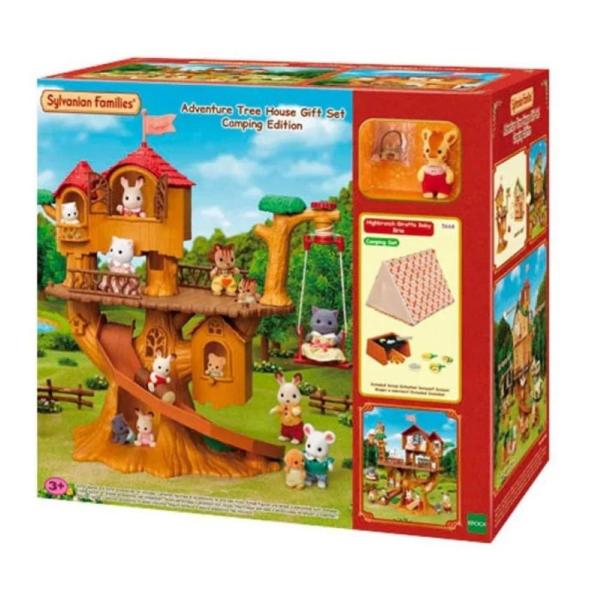 Prodotto: SYL-5668 - SYLVANIAN FAMILIES - CASA SULL'ALBERO EDIZIONE  CAMPEGGIO GIFT SET - SYLVANIAN FAMILIES