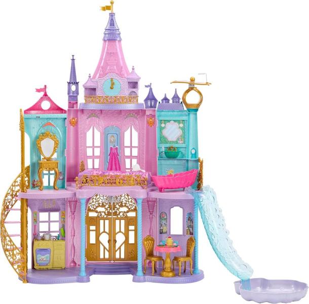 Prodotto: MAT-HLW29 - DISNEY PRINCESS - CASTELLO REALE PRINCIPESSE ALTO 122  CM - MATTEL