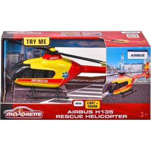 MAJORETTE AIRBUS H135 ELICOTTERO SOCCORSO CM 26 CON LUCI E SUONI