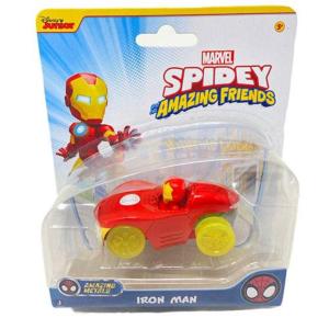 SPIDEY VEICOLI DIECAST IRON MAN 7,5 CM RUOTE LIBERE