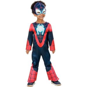 COSTUME SPIDEY SPIDERMAN MILES MORALES BAMBINO MISURA 3-4 ANNI