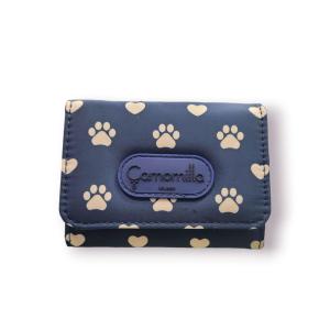 PORTAFOGLIO SMART WALLET CAMOMILLA ZAMPINE E CUORICINI BLU