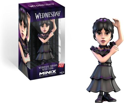 Mercoledì Addams Minix Wednesday Licenza ufficiale Netflix