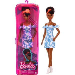 BARBIE FASHIONISTAS BAMBOLA CON CAPELLI NERI RACCOLTI