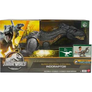 JURASSIC WORLD - INDORAPTOR SUPER COLOSSALE DA 91 CM DINOSAURO