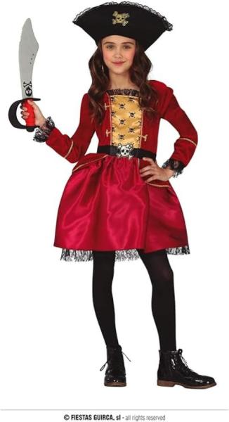 Costume da Pirata dei Caraibi per bambina