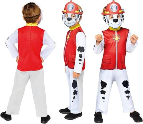 Prodotto: AMA-9913186 - COSTUME PAW PATROL IN SCATOLA MARSHALL TAGLIA 3-4  ANNI - AMASCAN