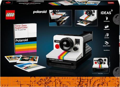 LEGO Ideas Fotocamera Polaroid OneStep SX-70 21345 Modellismo da