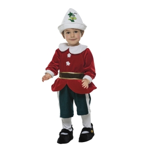 COSTUME PICCOLO BURATTINO BABY PINOCCHIO - 6/12 MESI