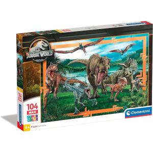 PUZZLE 104 PZ SUPERCOLOR JURASSIC WORLD