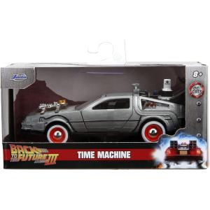 DELOREAN MACCHINA DEL TEMPO RITORNO AL FUTURO 3 IN SCALA 1:32 DIE-CAST