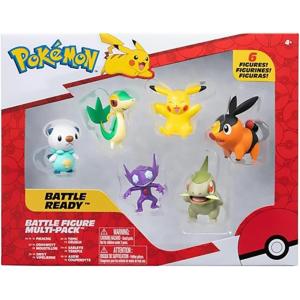 POKEMON CONFEZIONE DELUXE DA 6 PERSONAGGI: SABLEYE, AXEW, SNIVY, TEPIG, OSHAWOTT, PIKACHU