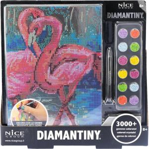 DIAMANTINY LEVEL UP ANIMALS PAINTINGS A4 FENICOTTERI