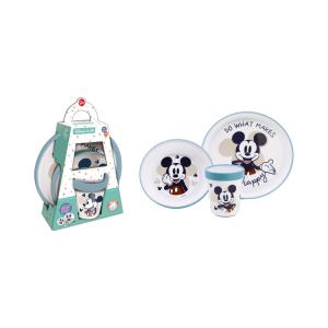 DISNEY BABY MICKEY SET 3 PZ ANTISCIVOLO BICOLORE