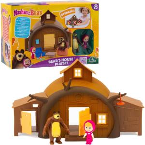 MASHA ORSO PLAYSET CASA CON 2 PERSONAGGI