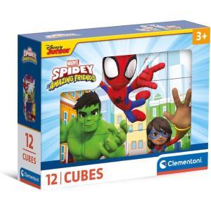 CUBI 12 PZ - MARVEL SPIDEY AND HIS AMAZING FRIENDS