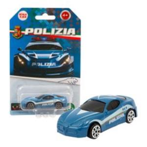 POLIZIA - DIE CAST 1:64 SINGOLO MODELLO 5 IN METALLO