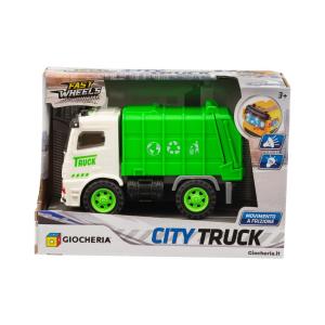 FAST WHEELS - CITY TRUCK VEICOLO LUCI E SUONI 3 MOD CAMION 